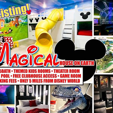 Magical Family Vacation Home Near Disney World At Storey Lake, Star Wars Gameroom, Pool, Theater, Mickey Slide, Sleeps Up To 28 Kissimmee Luaran gambar
