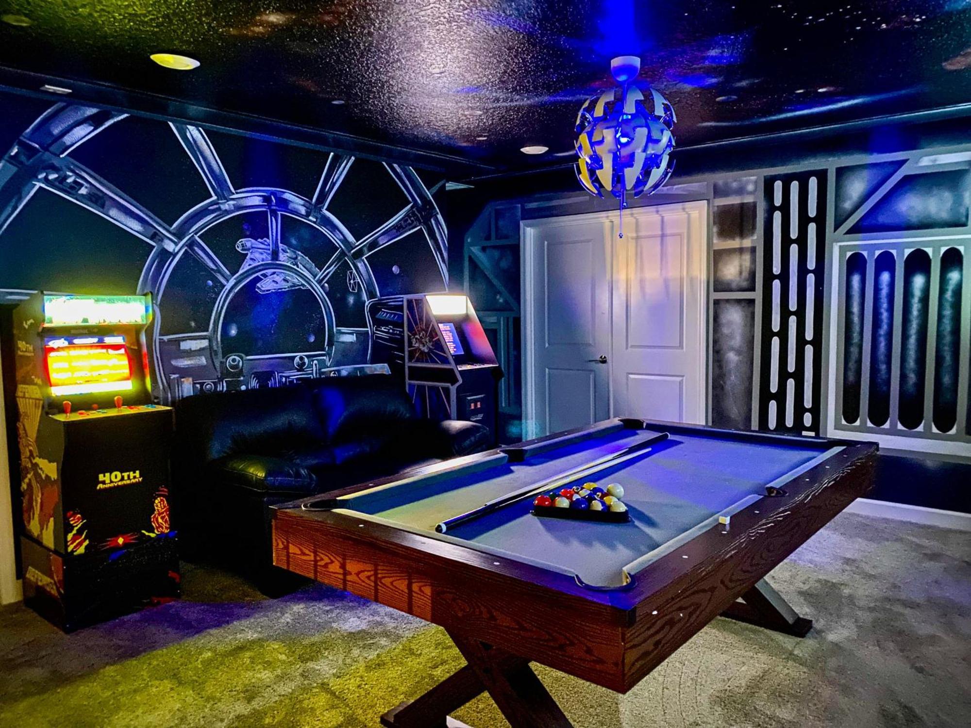 Magical Family Vacation Home Near Disney World At Storey Lake, Star Wars Gameroom, Pool, Theater, Mickey Slide, Sleeps Up To 28 Kissimmee Luaran gambar