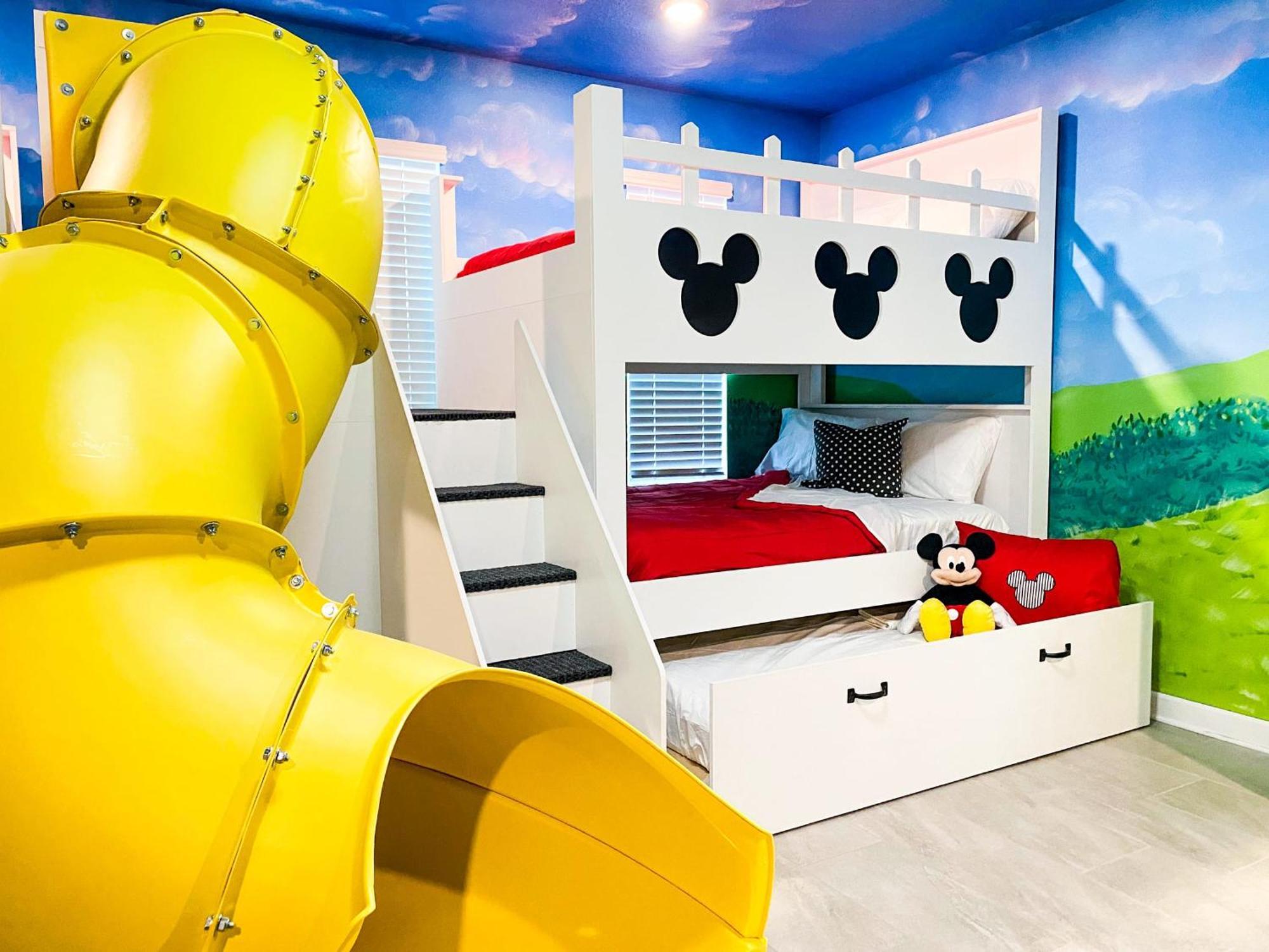Magical Family Vacation Home Near Disney World At Storey Lake, Star Wars Gameroom, Pool, Theater, Mickey Slide, Sleeps Up To 28 Kissimmee Luaran gambar