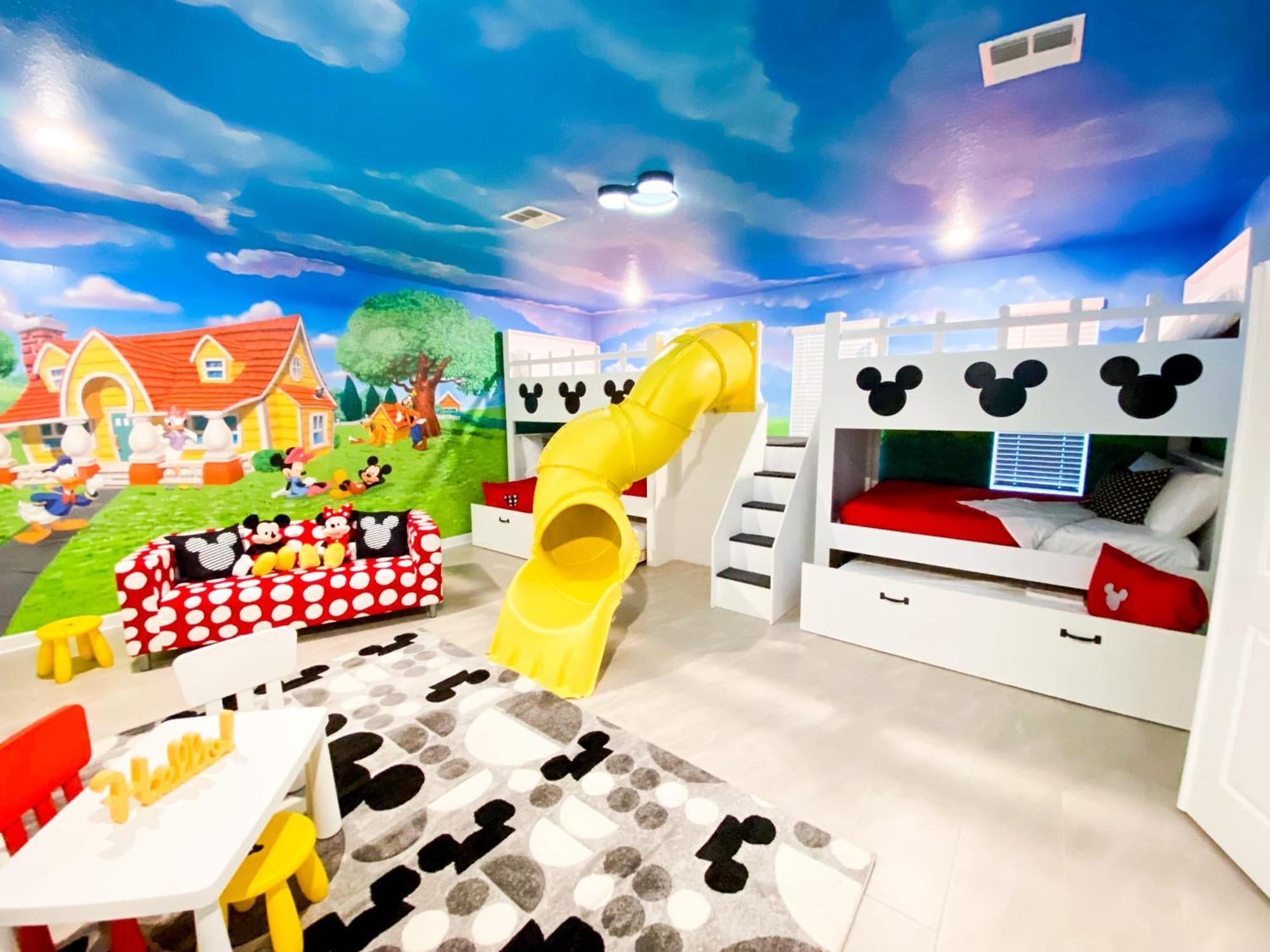 Magical Family Vacation Home Near Disney World At Storey Lake, Star Wars Gameroom, Pool, Theater, Mickey Slide, Sleeps Up To 28 Kissimmee Luaran gambar