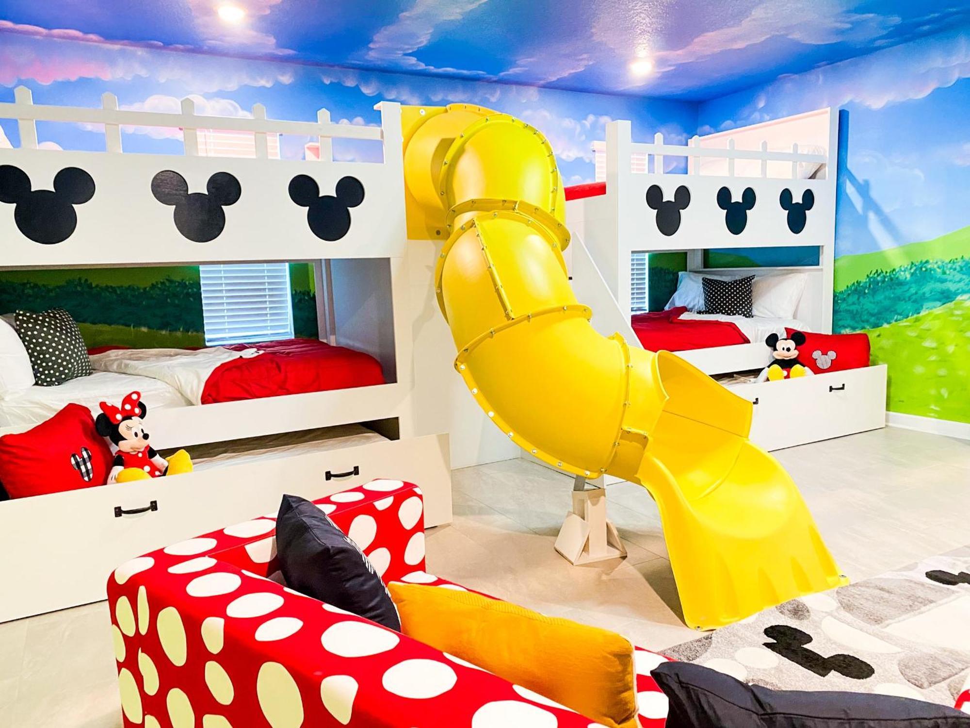 Magical Family Vacation Home Near Disney World At Storey Lake, Star Wars Gameroom, Pool, Theater, Mickey Slide, Sleeps Up To 28 Kissimmee Luaran gambar