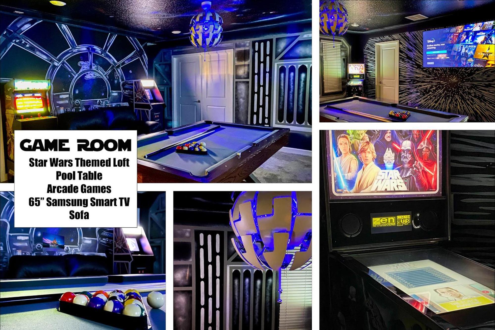 Magical Family Vacation Home Near Disney World At Storey Lake, Star Wars Gameroom, Pool, Theater, Mickey Slide, Sleeps Up To 28 Kissimmee Luaran gambar